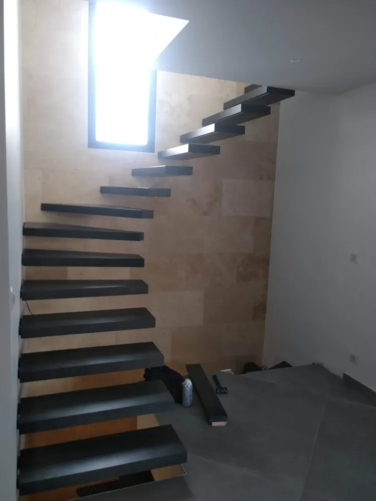 Rénovation d'escaliers à La Balme-de-Sillingy